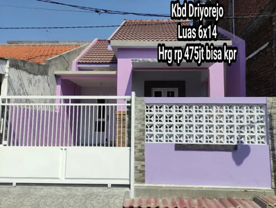 Rumah Gress kbd Driyorejo 475jt nego bisa KPR