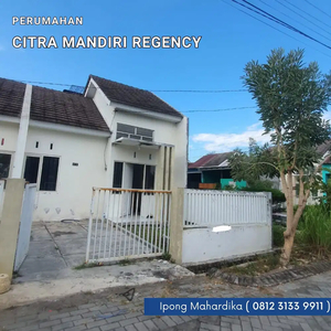 Rumah Pojok Dijual Sidoarjo, Perum Citra Mandiri Regency Sukodono