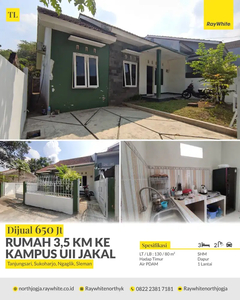 Rumah SIap Huni dan Murah, Jl. Kaliurang, km 12, Ngaglik