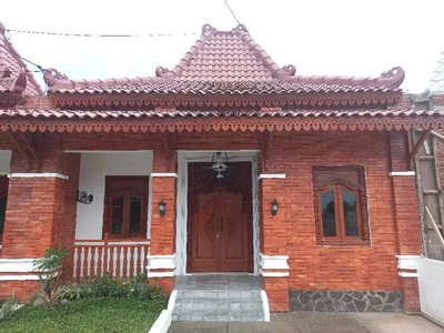 Rumah Siap Huni Konsep Joglo Modern SHM Dekat Tempat Wisata