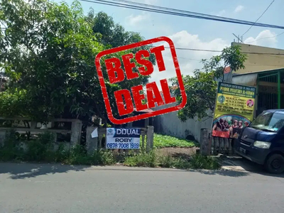 Tanah Nol Jalan Raya Menganti, Cocok Untuk Ruko Usaha