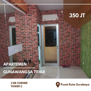 2 BR Corner • Tower C Apartemen Gunawangsa Tidar Pusat Kota Surabaya
