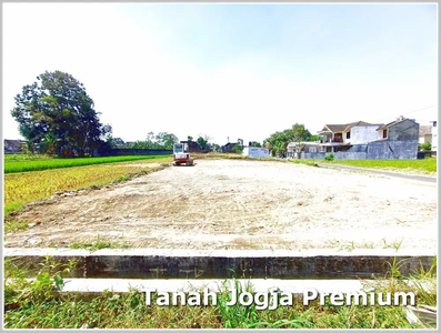 Dekat Jogja Airport Resto Tanah Strategis di Jl. Kenanga Purwomartani