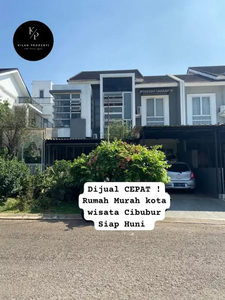 Di jual Cepat Rumah 2 Lantai Siap huni KOTA WISATA CIBUBUR