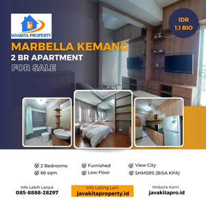 Dijual 2BR Marbella Kemang Residences Furnished