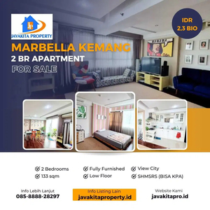 Dijual 2BR Marbella Kemang Residences Furnished