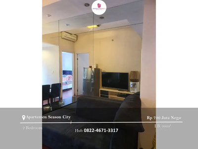 Dijual Apartement Season City 2BR Full Furnished View City