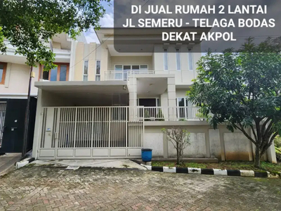 Dijual rumah 2 lantai semeru telaga bodas jatingaleh dkt akpol jangli