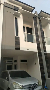 Dijual Rumah Baru Minimalis Modern 2Lt di Pisangan Baru Jakarta Timur