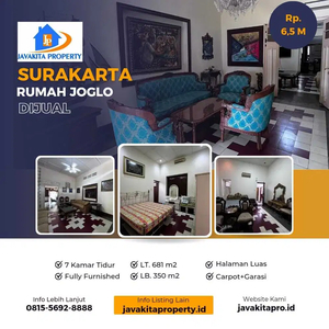 Dijual Rumah Joglo Fully Furnished Surakarta Jawa Tengah