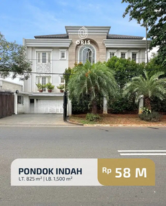 Dijual Rumah Mewah Modern Classic di Pondok Indah Jakarta Selatan