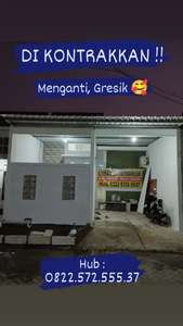 DIKONTRAKKAN RUMAH MENGANTI NOL JALAN RAYA