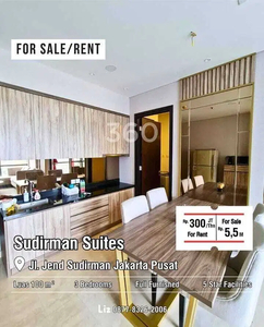 Disewa Apartemen Sudirman Suites Uk100 m² at Jakarta Pusat