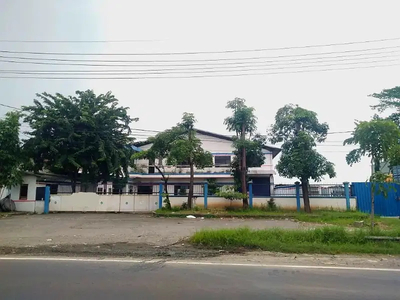 Gudang Murah siap pakai lokasi strategis raya Bypass Krian dekat tol