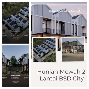 Hafuza Serpong Residence Rumah 2 Lantai 10jt All In BSD City