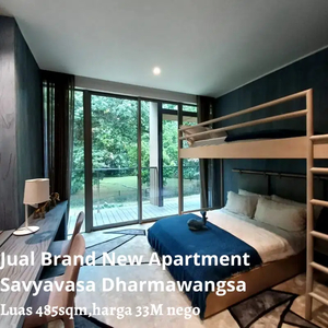 Jual Brand New Apartment at Savyavasa luas 485sqm,harga 33M nego