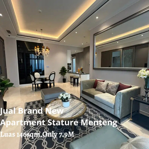 Jual Brand New Apartment Stature at Menteng,Only 7.9M