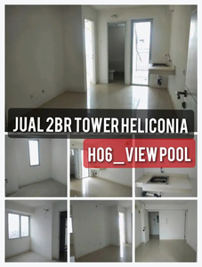 Jual Cepat 2BR apartemen Bassura City tower Heliconia murah
