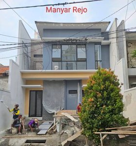 JUAL RUMAH BARU MANYAR REJO DEKAT MERR, NGINDEN, JEMURSARI