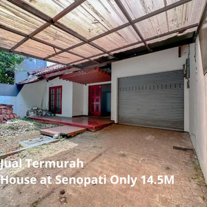 Jual Termurah House at Senopati Only 14.5M