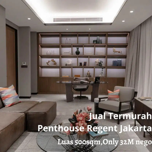 Jual Termurah Penthouse Regent Jakarta Luas 500sqm,Only 32M nego
