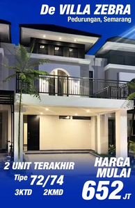 rumah baru mewah 2lt termurah pedurungan semarang timur