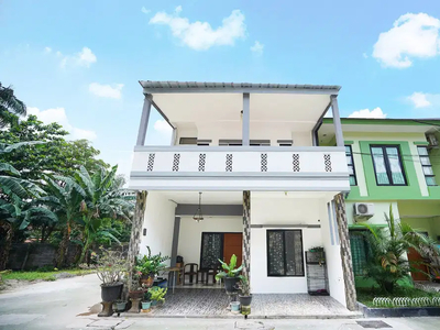 Rumah di Cinangka Garden Hill Depok 2 Lantai Siap Huni Free Biaya KPR