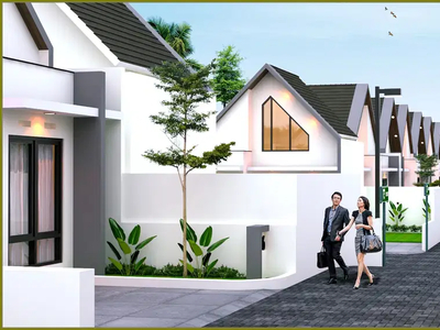 Rumah Dijual Sleman Serasa Villa + Taman Bermain Jalan Wates Km 6