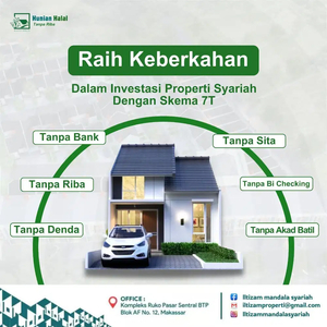 Rumah Impian 1 Lantai dengan Skema Syariah di Dekat Kota Makassar