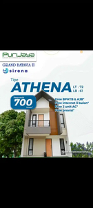 rumah minimalis 2 lantai di cluster sirena