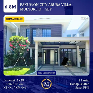 Rumah Pakuwon City Baru Mewah Grand Island Aruba Villa Surabaya Timur