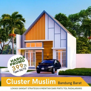 Rumah Ready Stock di Bandung Barat Dekat Pintu Tol Padalarang