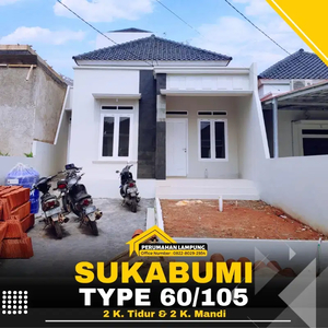 Rumah Siap Huni Dijual di Sukabumi Bandar Lampung