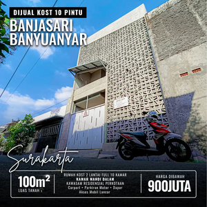 Dijual Kost 10 Pintu Solo Kota Surakarta Banjarsari Banyuanyar Sumber
