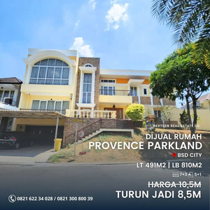 Dijual Rumah Super Luas Cluster Provence Parkland BSD City