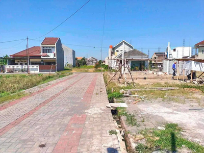 dijual tanah kavling siap bangun dekat perkampungan