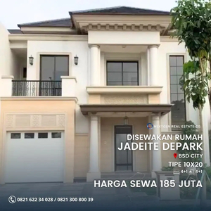 Disewakan Rumah Jadeite depark BSD City 10x20