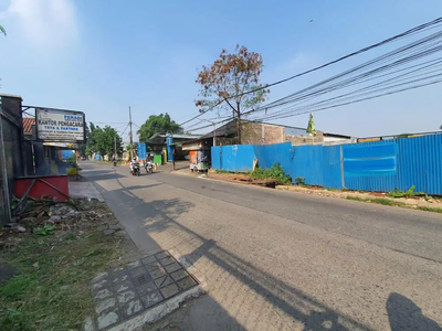Disewakan Tanah Pinggir Jalan Besar 3000m2 di Jatimakmur Kodau Raya