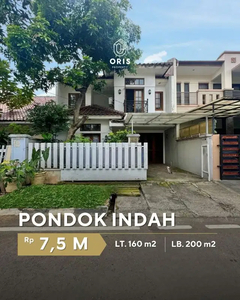 Harga Menarik Dijual Rumah Area Elite di Pondok Indah Jakarta Selatan