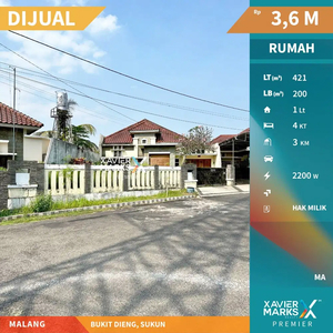 Properti Langka Dijual Rumah Minimalis di Bukit Dieng Sukun, Malang
