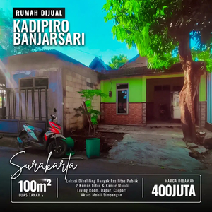 Rumah Dijual Solo Surakarta Banjarsari Kadipiro SKIP Unisri Budi Utomo