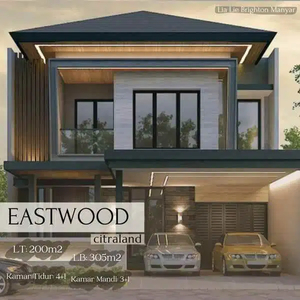 Rumah Surabaya Barat Woodland Baru LT180m2