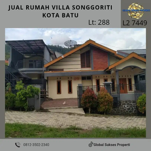 Rumah villa Modern siap huni di Songgoriti Kota Batu