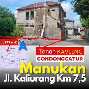 Tanah Kavling Jogja Jl Kaliurang Km 75 Timur Pln Lt 153 M Ld 85 Shm