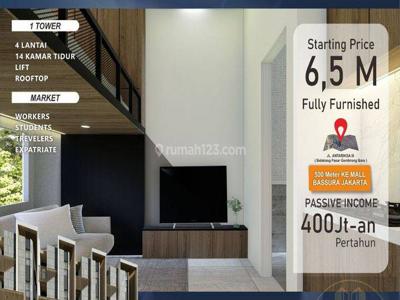 Apartement Furnished 14 Kt Income 400 Jutaan Tahun Tanpa Bank