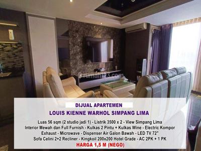 Dijual Apartment Louis Kienne Warhol Simpang Lima Top View