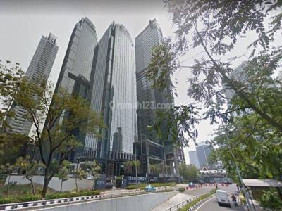 Sewa Kantor Treasury Tower Luas 284 m2 Fully Furnished - SCBD Jakarta Selatan