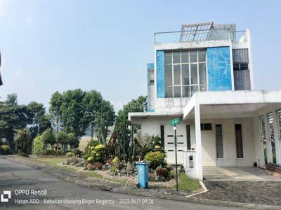 Minimalis Modern House Best View Gunung Dan Sungai di Sentul City