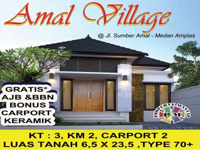 Amal Village hunian mewah kawasan Medan Amplas terbaik di Medan 650jt