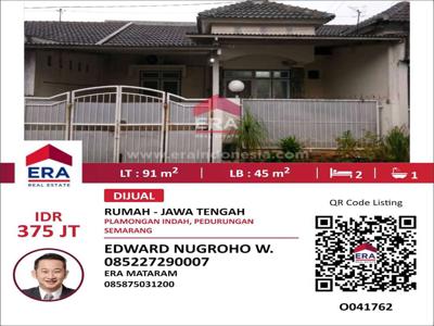 Dijual Rumah di Plamongan Indah Semarang